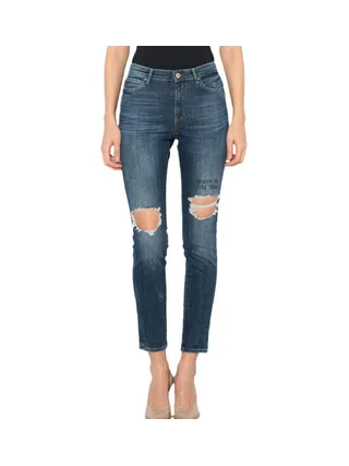 Jean Slim Bleu Femme Guess Jeans QUOT 1