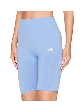 Short Bleu Femme Adidas H49584 1