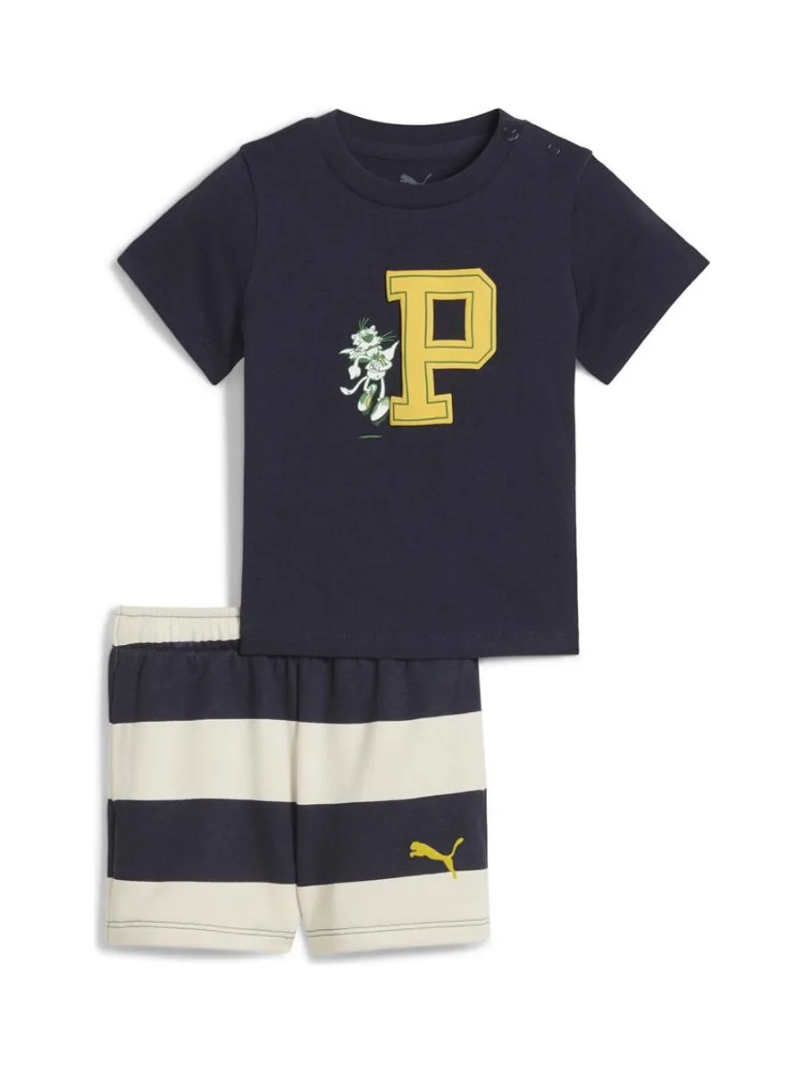 Ensemble Marine/Blanc Garçon Puma 630986 1