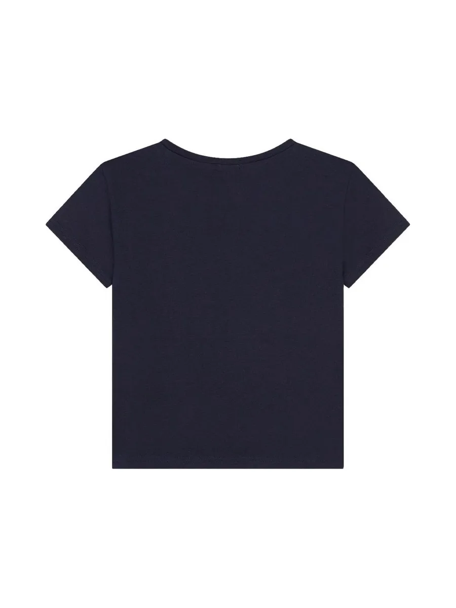 T-Shirt Marine Fille Billieblush U20482 3