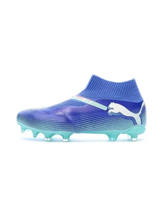 Chaussures de Football Bleues Homme Puma Future 7 Match+ LL FG/AG 1