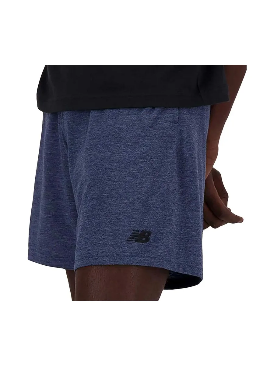 Short Bleu Foncé Homme New Balance Essentials73 2