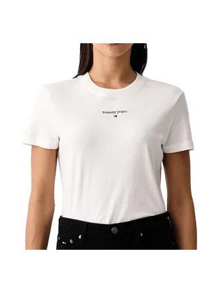 T-Shirt Blanc Femme Tommy Hilfiger Classic 1