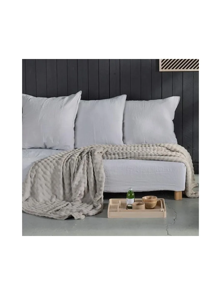 Plaid Gris/Beige Today 130x180cm 3