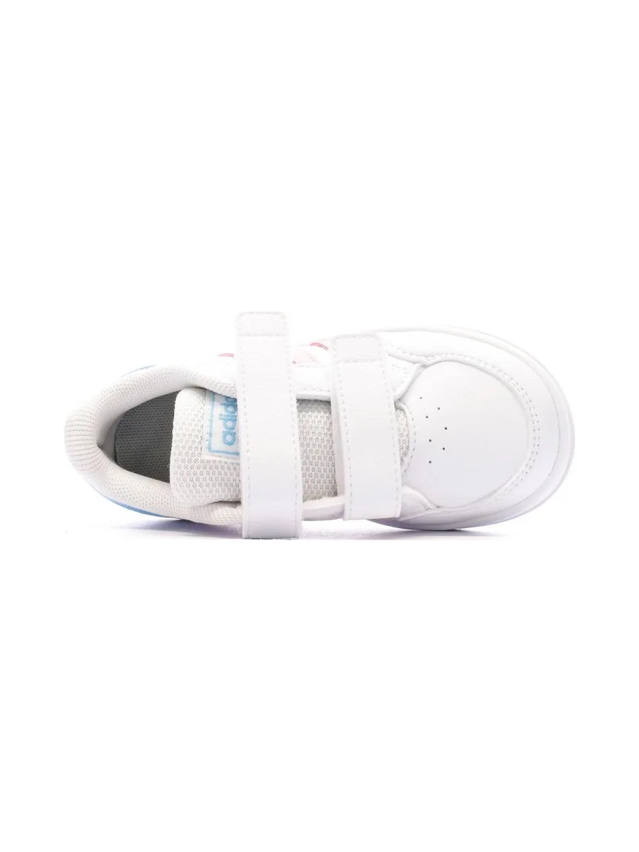 Baskets Blanches Fille Adidas Breaknet Cf I 6
