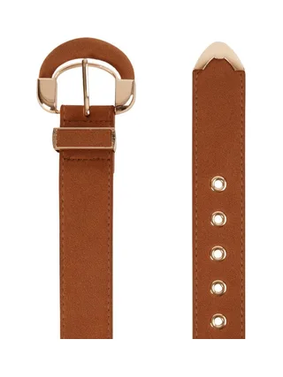 Ceinture Marron Femme Morgan 3LION - Taille 2