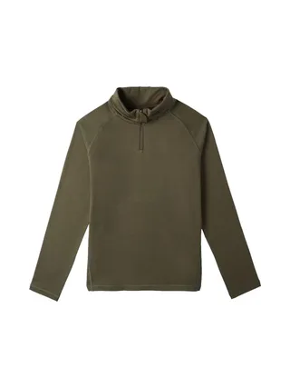 Polaire À Demi-Zip Kaki Garçon O'Neill Clime 1