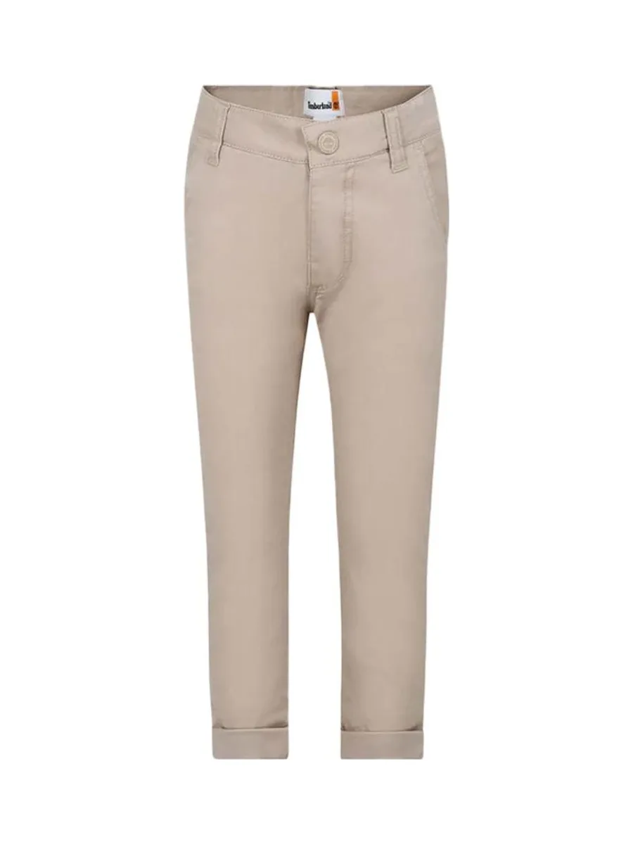 Pantalon Chino Beige Garçon Timberland T60051 2