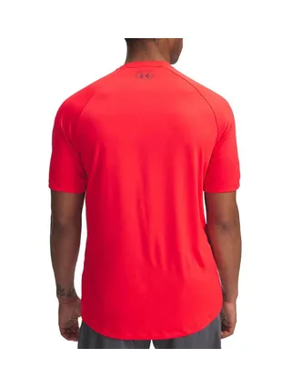 T-Shirt Rouge Homme Under Armour Reflective 2