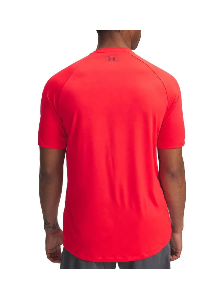 T-Shirt Rouge Homme Under Armour Reflective 3