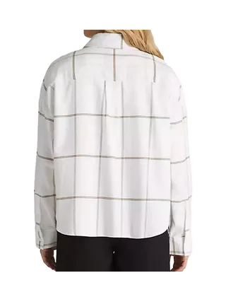 Chemise Blanches Femme Vans Antica Boxy 2