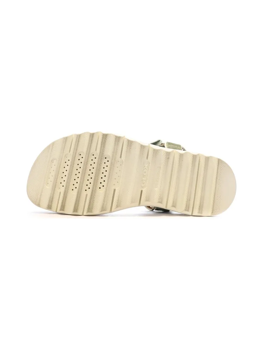 Sandales Kaki Femme Geox Xand 5