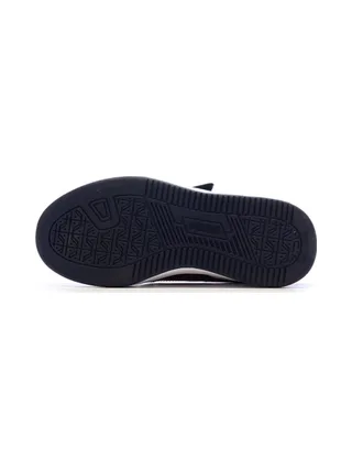 Baskets Blanches/Marine Garçon Puma Caven 5