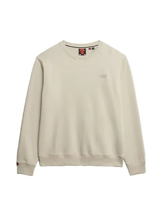 Pull Beige Homme Superdry Essential Logo Crew 2
