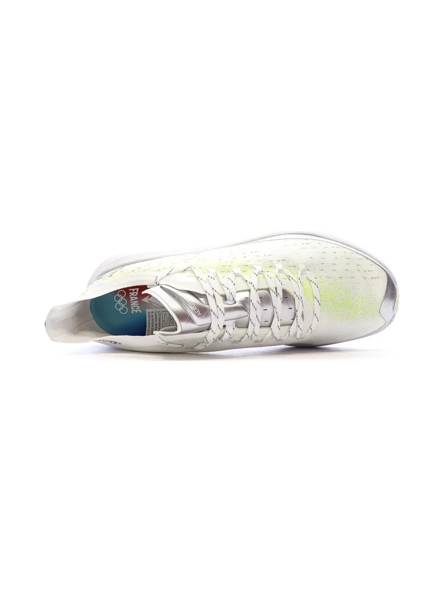 Baskets Blanc/Jaune Homme Le Coq Sportif Oly 5