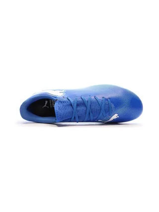Chaussures de football Bleu Homme Puma Future 7 FG/AG 4