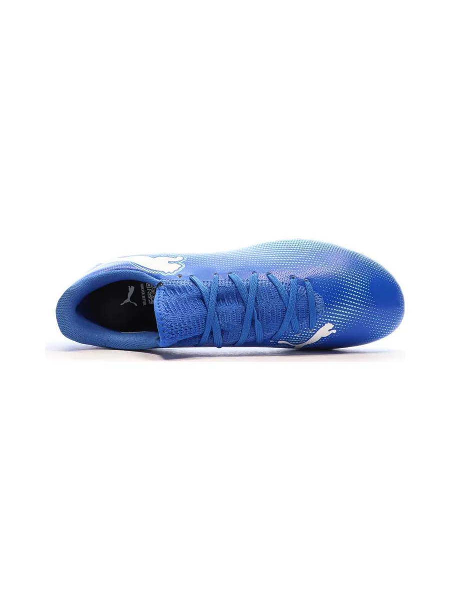 Chaussures de football Bleu Homme Puma Future 7 FG/AG 4