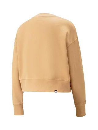 Sweat Beige Femme Puma Her Crew 2
