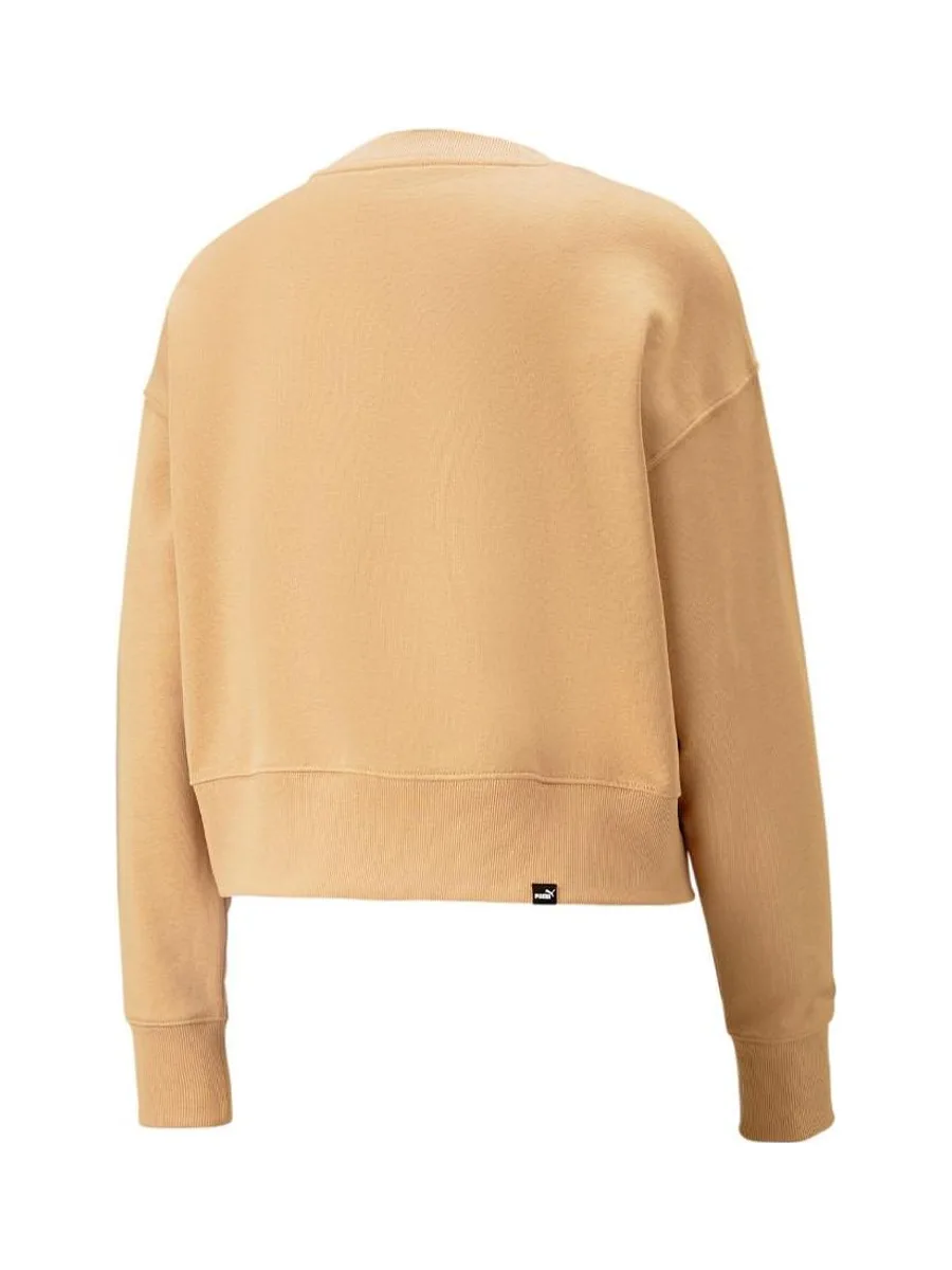 Sweat Beige Femme Puma Her Crew 2