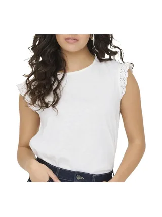 T-Shirt Blanc Femme JDY Salva 1