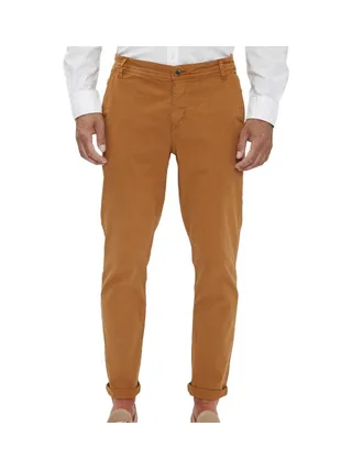 Chino Marron Homme Paname Brothers Costa 1