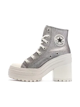 Baskets Argentés Femme Converse Chuck 70 Deluxe 1