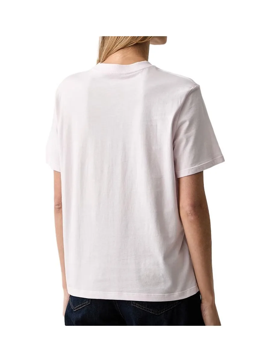 T-Shirt Rose pale Femme Calvin Klein Jeans Classic Seasonal 3