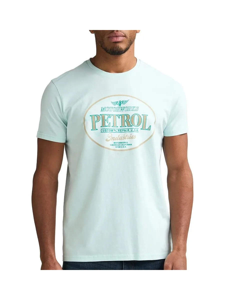 T-Shirt Vert Homme Petrol Industries Classic 2