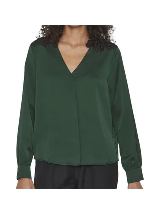 Blouse Verte Femme Vila Viellette 1