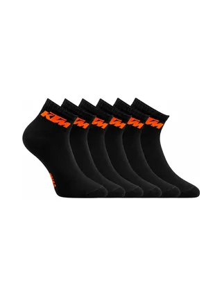 X3 Paires de Chaussettes Noir/Orange Homme KTM 1CHMCX 1