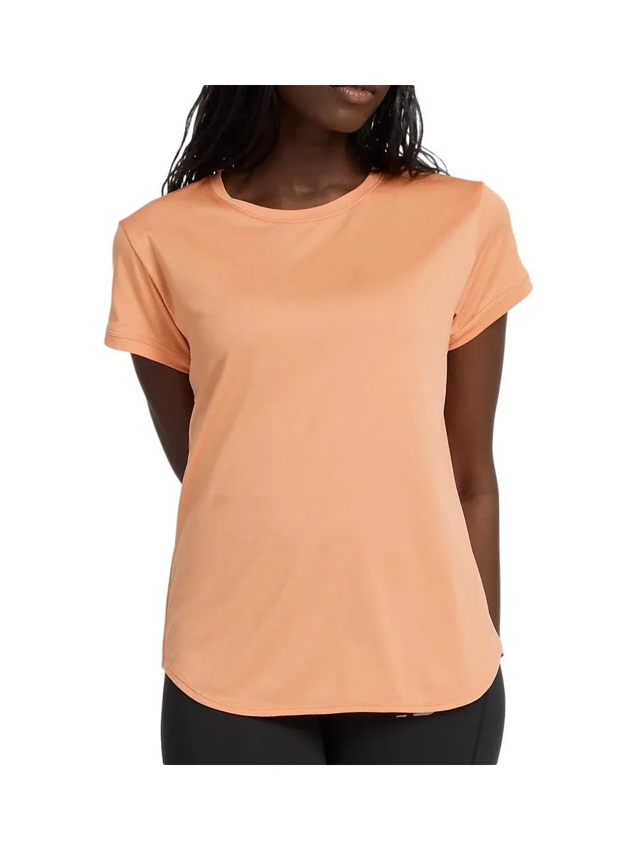 T-shirt Orange Femme New Balance WT11452EAE 2