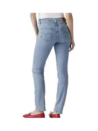 Jean 724 Bleu Classique Femme Levi's High Rise Straight 26 2