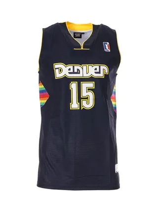 Denver Maillot de basketball Noir Homme Sport Zone 1
