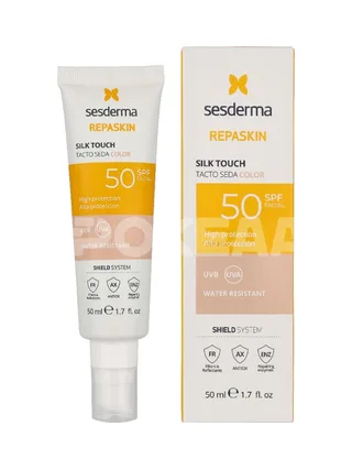 Sesderma Repaskin Silk Touch Tinted Sunscreen SPF50 50ml 1