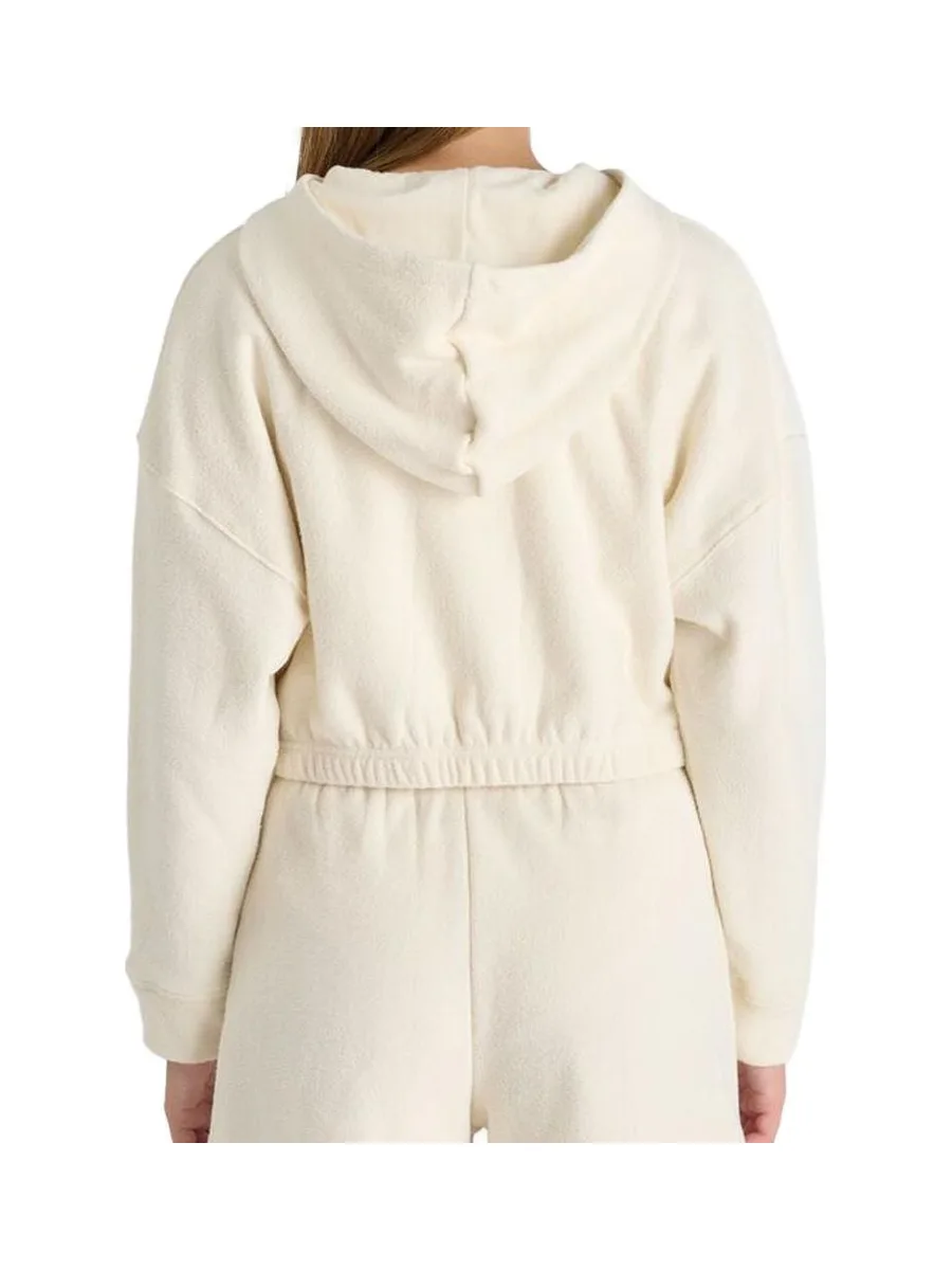Sweat Zippé Fille Écru Le Temps Des Cerises Mirategi 2