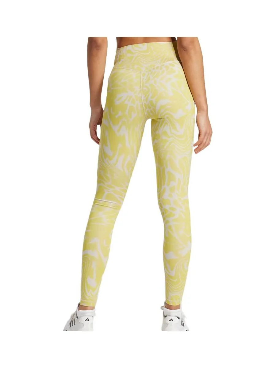 Legging Jaune Femme Adidas We 1/1 3
