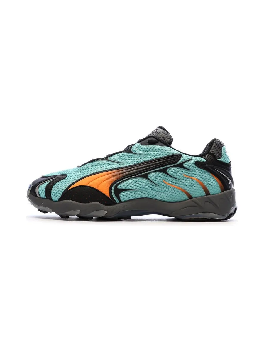 Baskets Bleu/Noir/Orange Homme Puma Inhale 2