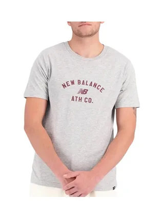 T-shirt Gris Homme New Balance Flying 1