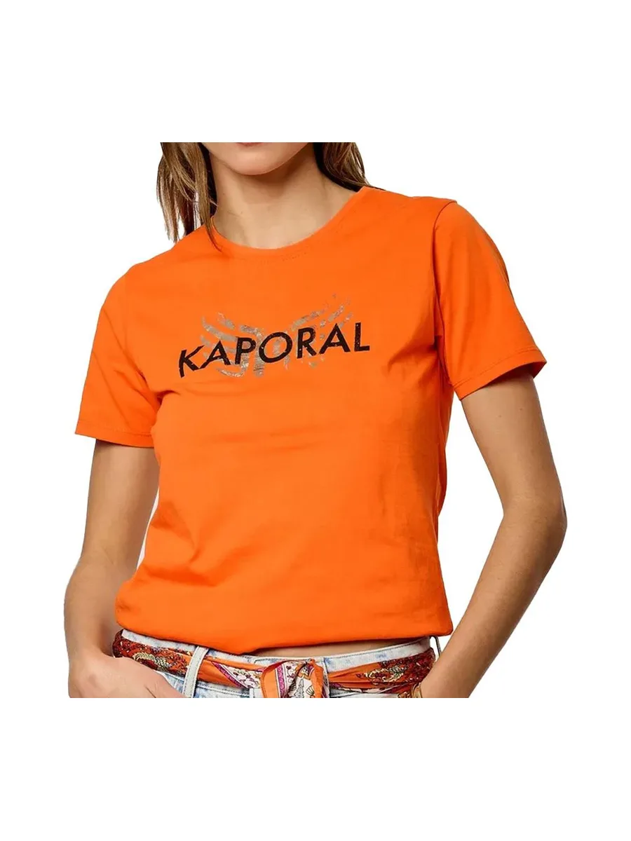 T-shirt Orange Femme Kaporal ELOAE 2