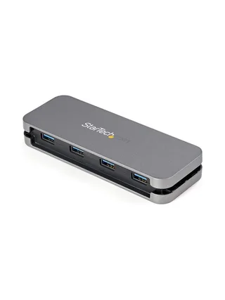 4 Port USB C Hub 5Gbps - 4A - 11in Cable 4