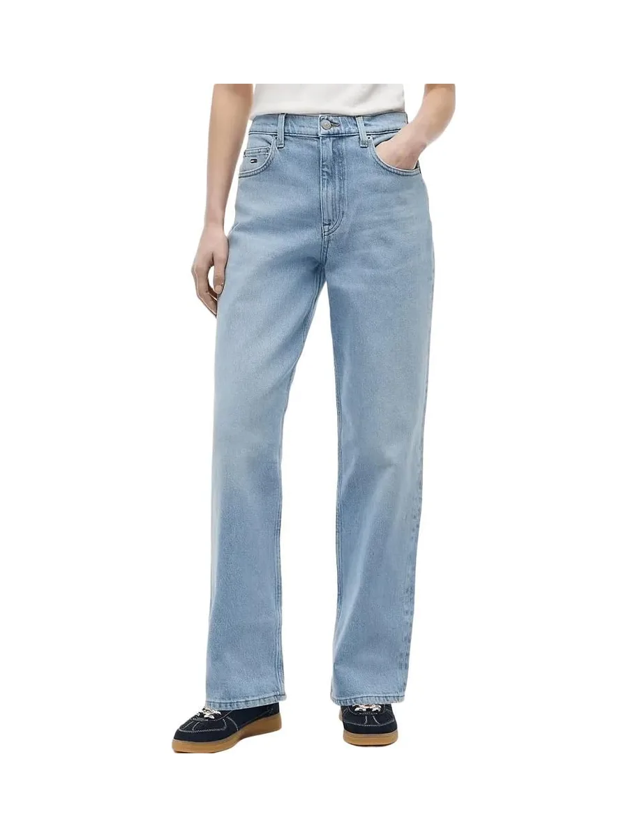 Jean Droit Bleu Femme Tommy Hilfiger Laylas 2