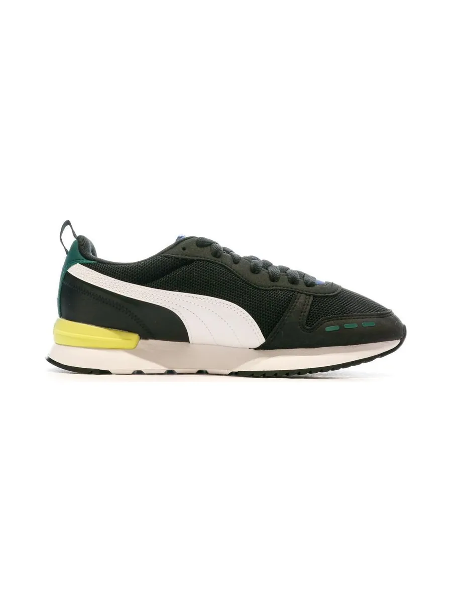 Baskets Jaune/Noir Homme Puma R78 2