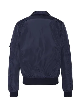 Veste Bombers Marine Homme Schott Blouson Cwu 2