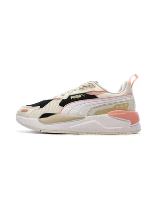 Baskets Blanc/Rose Femme Puma X-ray 3 1