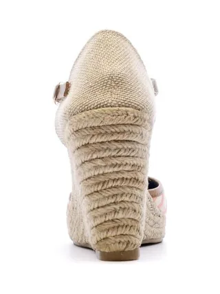 Sandales à talon Orange Rayures Femme Beppi Casual Wedge 3
