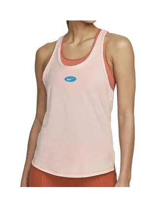 Débardeur Rose Femme Nike One Luxe10 1