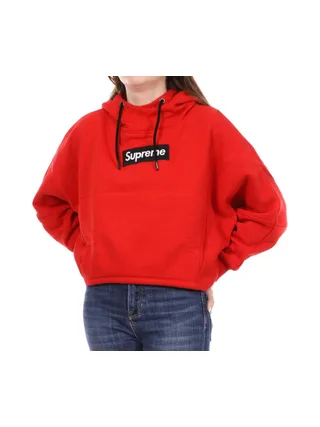Sweat Rouge court Femme Supreme Grip Cornelia 1