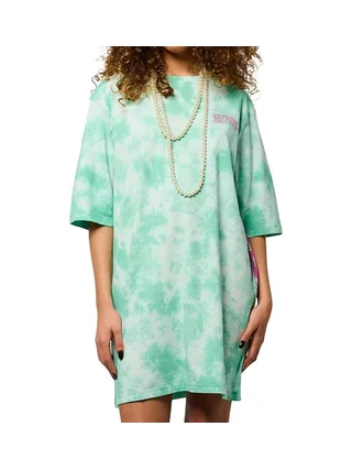 Robe Verte/Blanc Femme Kaporal ELIZAH 1