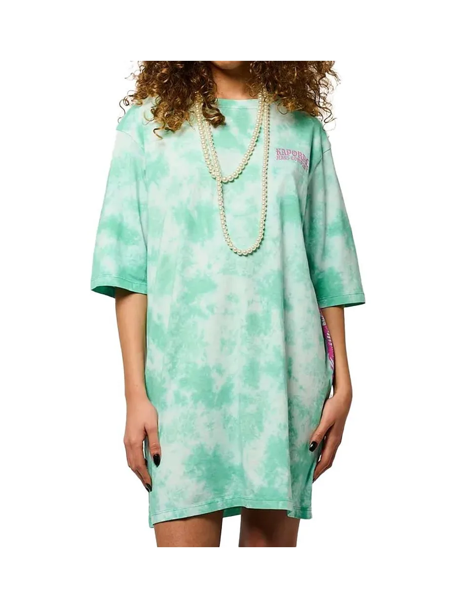 Robe Verte/Blanc Femme Kaporal ELIZAH 2