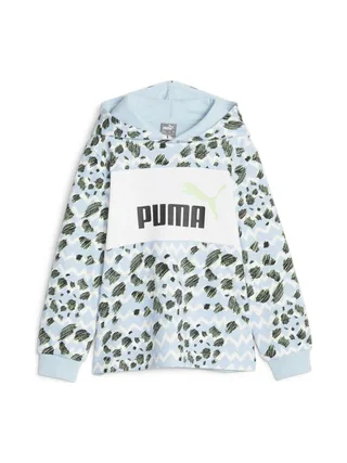 Sweat Capuche Bleu Garçon Puma Mixmch 1